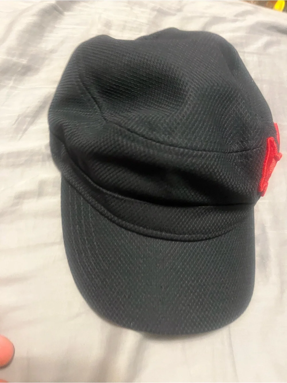 St. Louis Cardinals New Era Black Cap with Red Fish Patch